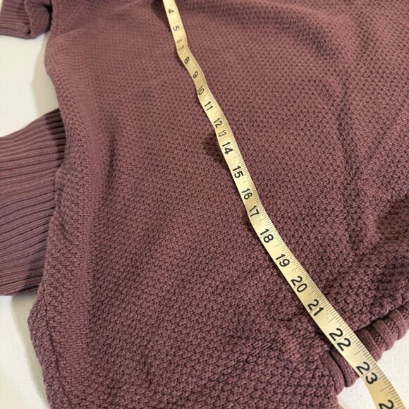 Express Women’s Cowl Neck Sweater, Purple, Medium - Picture 5 of 6